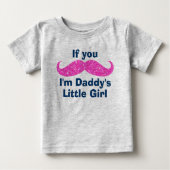 Het kleine meisje van de snor papa (Voorkant)