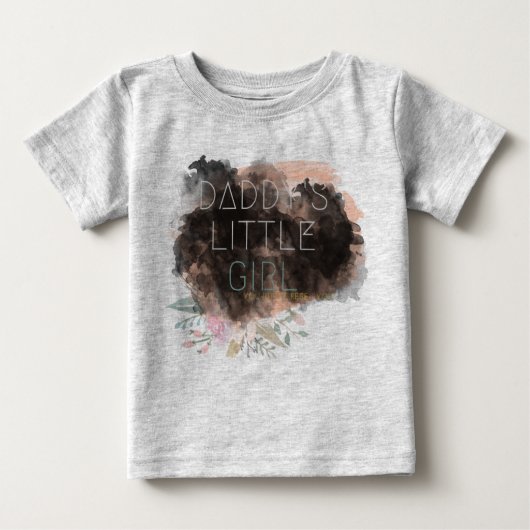 Het kleine meisje van papa Shirt (Voorkant)