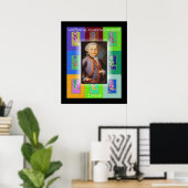 Het kleine Mozart van de Pop Poster (Thuiskantoor)