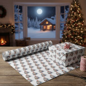 Het kleine nijlpaard van de Kerstman Cadeaupapier