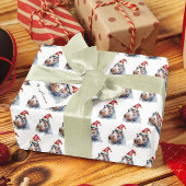 Het kleine nijlpaard van de Kerstman Cadeaupapier