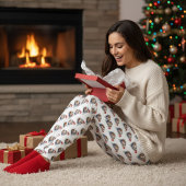 Het kleine nijlpaard van de Kerstman Leggings