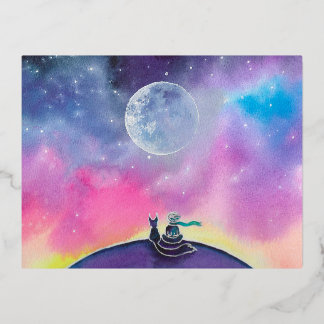 Het kleine prins briefkaart