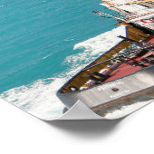 Het kleine tapje dat kon afdrukken poster (Hoek)