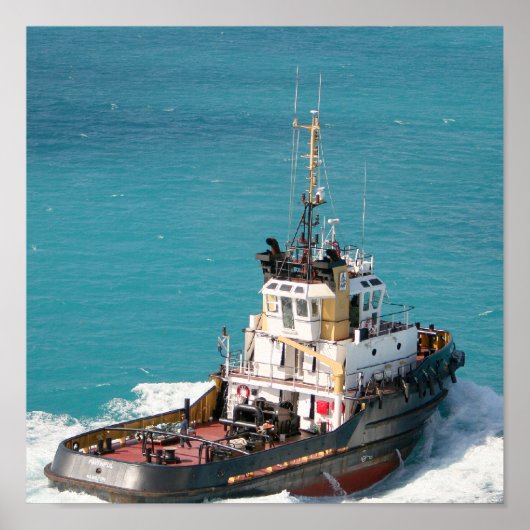 Het kleine tapje dat kon afdrukken poster (Voorkant)