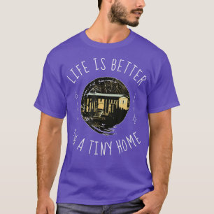 Het kleine thuiskleine huis op wieltjes (THOW) Het T-shirt