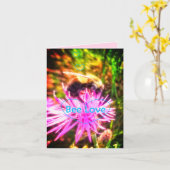 HET KLEINE WENSKAART VAN DE LIEFDE ORIBRIGHT VAN KAART (Gele Bloem)