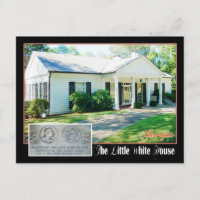 Het kleine witte huis van de FDR, Warm Springs, GA