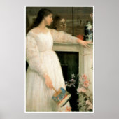 Het kleine witte meisje; Symfonie in het wit, nr.  Poster (Voorkant)