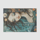 HET KLEINE ZEEMEERMIN-WEEFSELPAPIER TISSUEPAPIER (Voorkant)