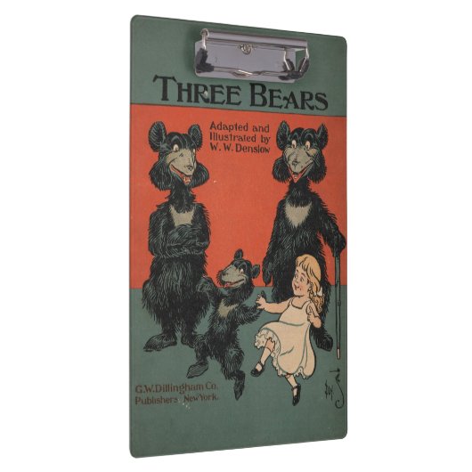 Het klembord met drie Beren (Rechts)