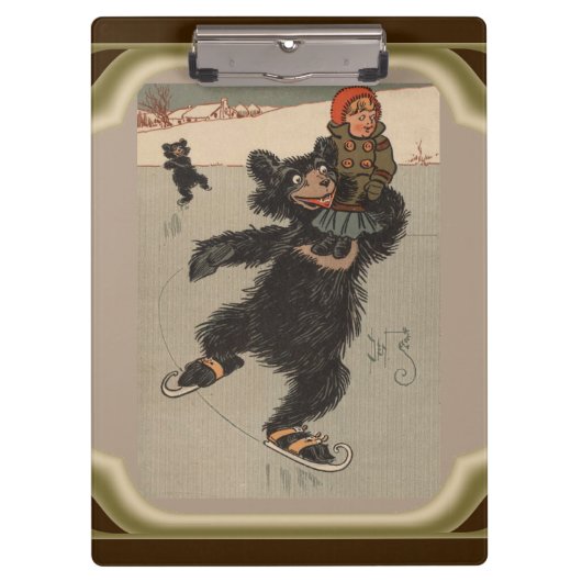 Het klembord met drie Beren (Voorkant)