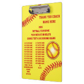 Het Klembord van de coach van Softball, Alle Spele (Links)