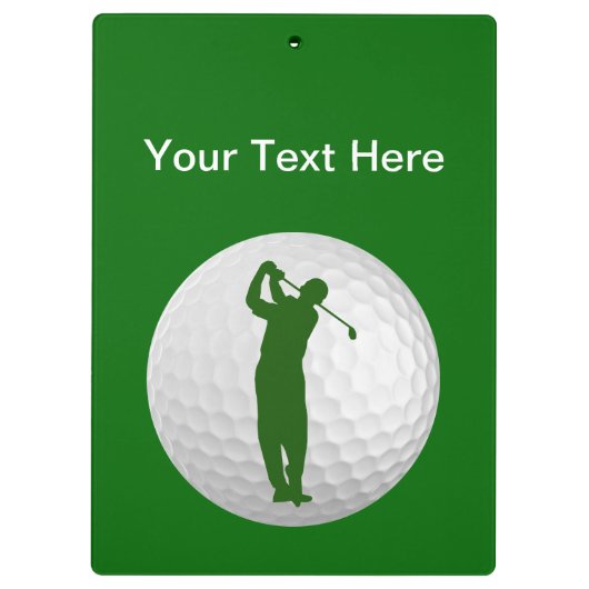 Het Klembord van de Douane van het golf (Achterkant)