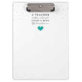 Het klembord van de leraar (Voorkant)