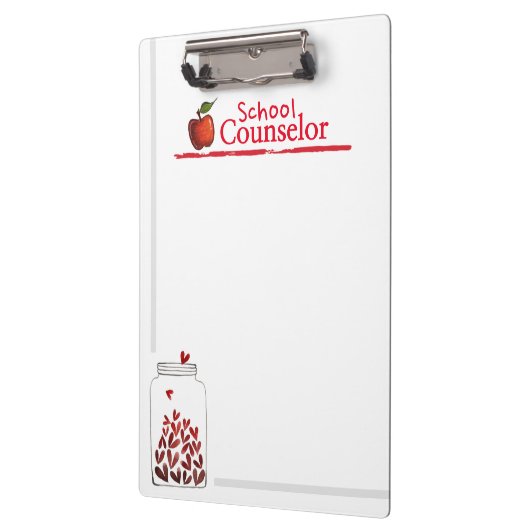 Het klembord van de schooladviseur (Links)