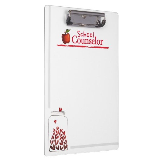 Het klembord van de schooladviseur (Rechts)