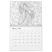 Het kleurboek van Classy Ladys | Kleur van deze fl Kalender (Feb 2027)