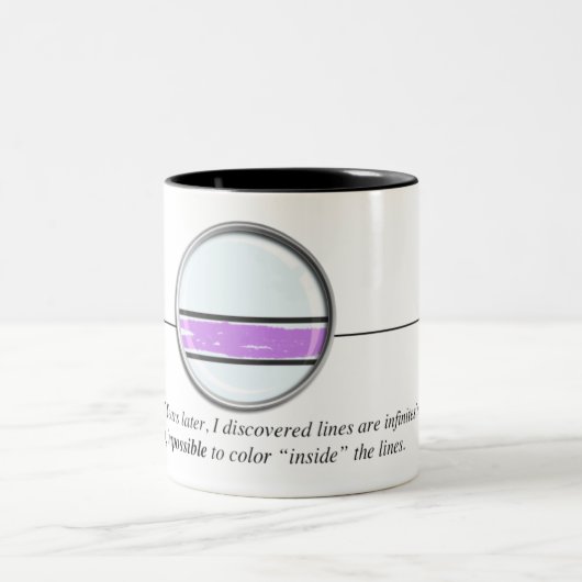 Het kleuren binnen de Mok van Lijnen (Center)