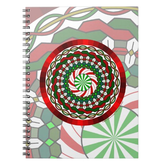 Het Kleuren van Kerst Notitieboek (Voorkant)