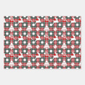 🎄 het Kleuren van Kerst 🎾 tennispatroon, douanet Inpakpapier Vel (Voorkant 2)