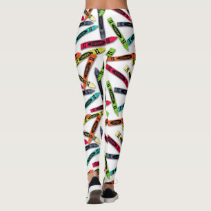 Het kleuren van Krayons, past u de Leggings van de