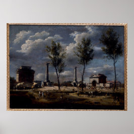 Het kleurenblok weergeven poster