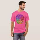 Het kleurenwiel vriend t-shirt (Voorkant volledig)
