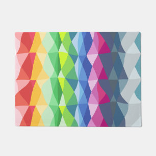Het kleurrijke Abstracte Geometrische Art. van het Deurmat