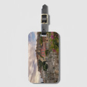 Het Kleurrijke Athene Bagagelabel (Voorkant (verticaal))