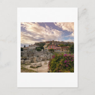 Het Kleurrijke Athene Briefkaart