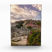 Het Kleurrijke Athene Fotoblokken (Voorkant)