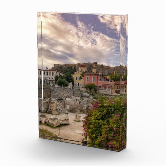 Het Kleurrijke Athene Fotoblokken (Rechts)