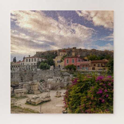 Het Kleurrijke Athene Legpuzzel (Verticaal)