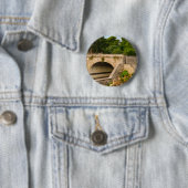 Het Kleurrijke Athene Ronde Button 5,7 Cm (In situ)