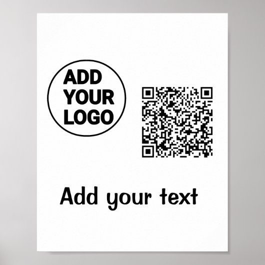 Het kleurrijke eenvoudige voeg uw afbeelding van d poster (Voorkant)