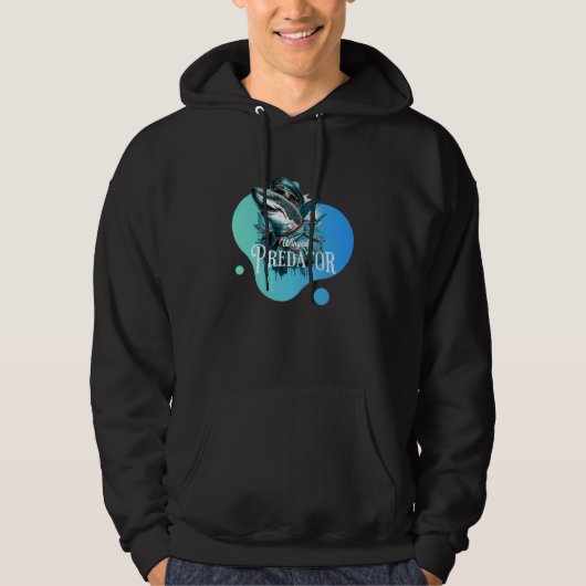 Het kleurrijke gevreesde roofdier Hoodie Sweatshir (Voorkant)