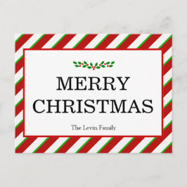 Het kleurrijke Klassieke Vrolijke Briefkaart van