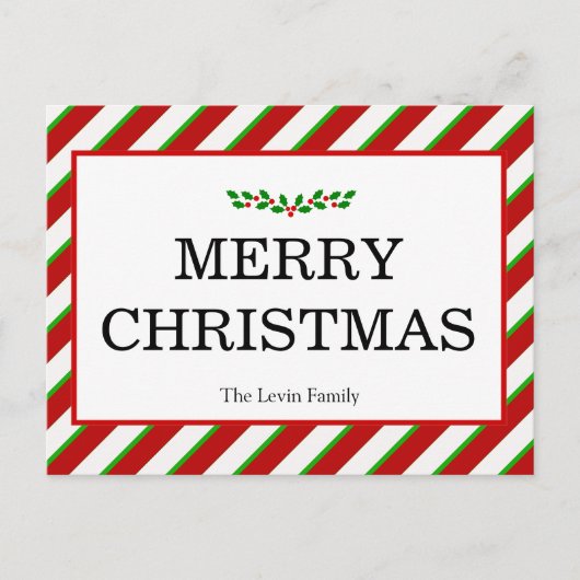 Het kleurrijke Klassieke Vrolijke Briefkaart van (Voorkant)