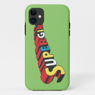 Het Kleurrijke Logo van SSupergirl Case-Mate iPhone Case