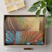 Het kleurrijke Mermaid AI Art-portret Tissuepapier (Geschenk)