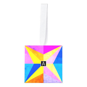 Het kleurrijke Moderne Multi-Colored Geometrische Ornament