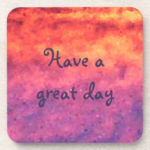 Het kleurrijke Onderzetter van de Mok van de