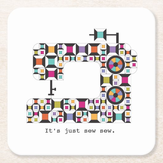 Het kleurrijke Onderzetter van het Patroon van het (Voorkant)