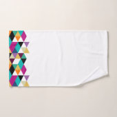 Het kleurrijke Ontwerp van Driehoeken Bad Handdoek (Handdoek)
