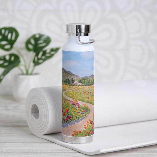 Het Kleurrijke Pad Waterfles (Yoga)