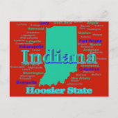 Het kleurrijke Pop-art van de Kaart van de Trots (Voorkant)