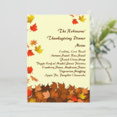 Het kleurrijke Verpletteren laat het menu van de T (Staand voorkant)