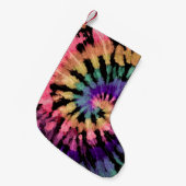 Het kleurstofpatroon. Door de hand getrokken regen Kleine Kerstsok (Voorkant (Hangend))