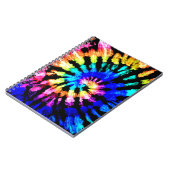 Het kleurstofpatroon. Door de hand getrokken regen Notitieboek (Linkerzijde)